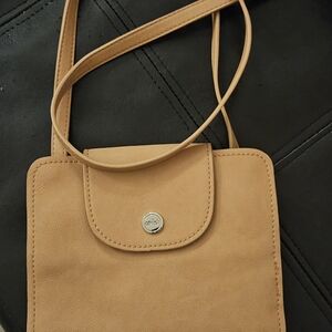 Orla Kiely Light Brown Crossbody Bag